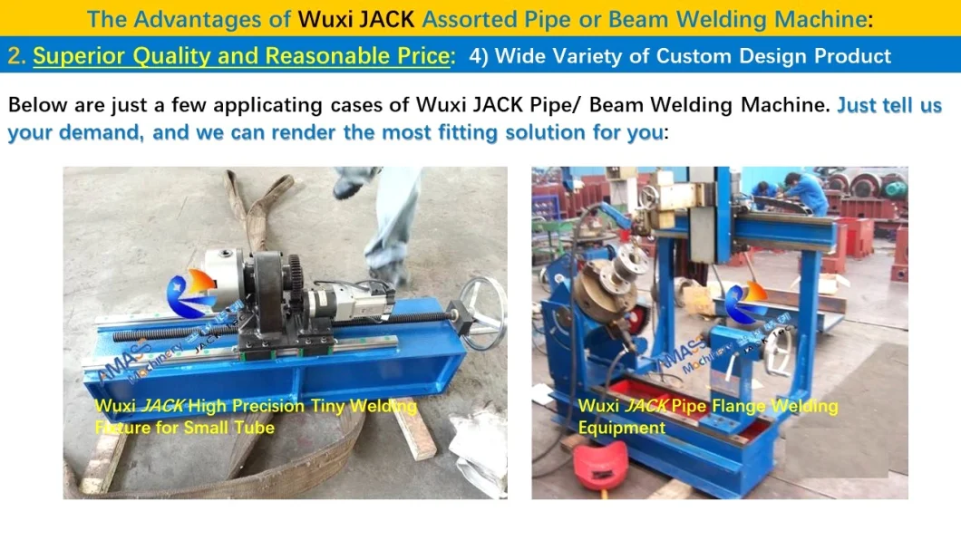 Automatic Pipe Flange Welding Weld Machine Equipment Internal External Longitudinal Circumferential Seam