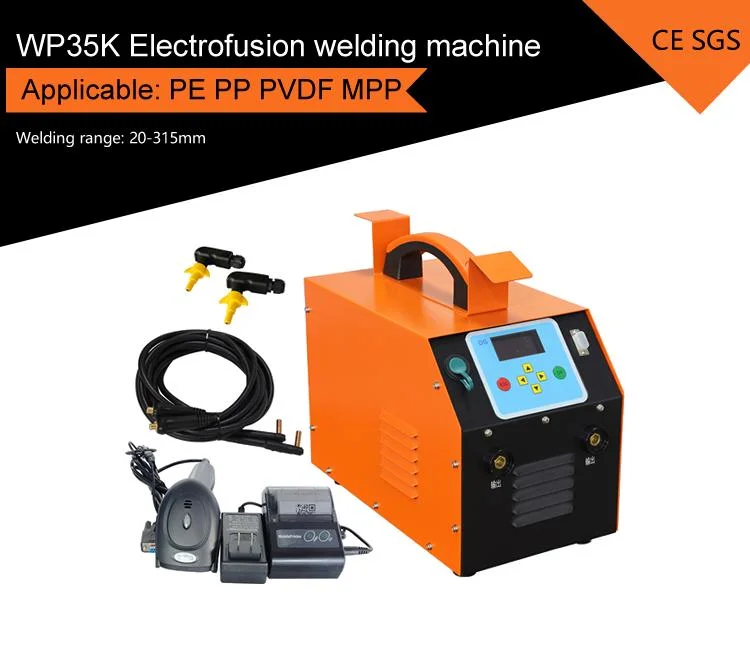 HDPE 315mm Plastic Pipe Portable Electrofusion Welding Machine/Hot Melt Butt Fusion Welding Machine/Electro Fuison Welding Machine with CE Certificate