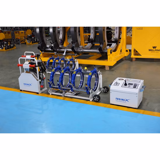 맞대기 용접기 유압 맞대기 융합 용접 기계 HDPE 파이프 용접 기계 90