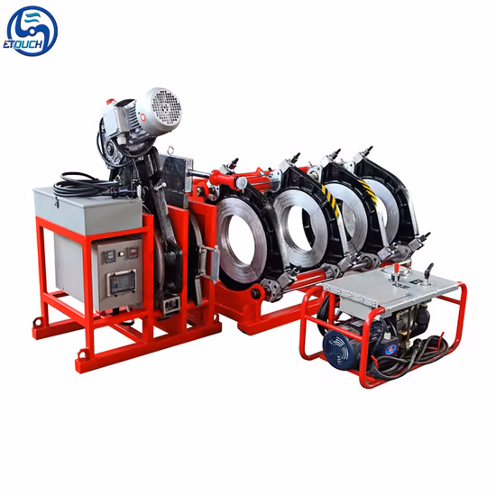 맞대기 용접기 HDPE 파이프 접합 기계 HDPE 맞대기 용접 기계 유압 융합 기계 열융합 기계 PE 폴리 튜브 융합 기계 가격